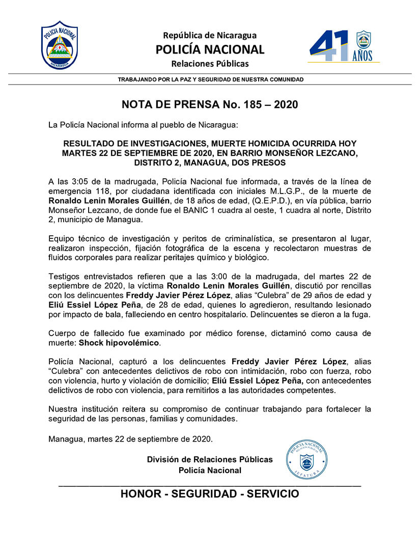 policia-nacional-meurte-homicida-monsenor-lezcano
